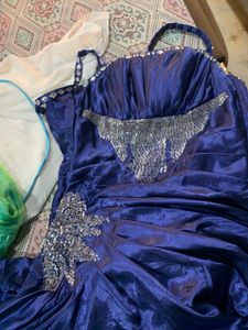 Navy Blue Embellished Dress🦋💙🦋❤️