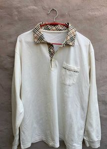 Burberry Long Sleeve Polo Shirt