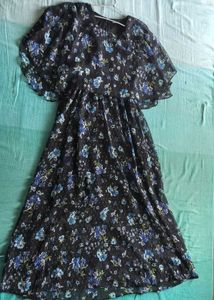 Full Length Floral Dress