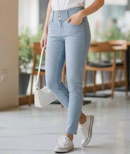 Stylish Light Blue Skinny Jeans