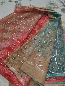 i am selling saree with full of sequins