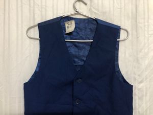 Jodano Navy Blue Formal Vest