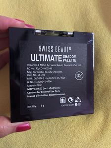 Swiss Beauty Eyeshadow Palette