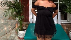 New H&m Corset Style Black Hot Short Dress