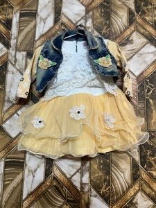 Beautiful Dress Totally New For 1to 2 Yr Old Baby