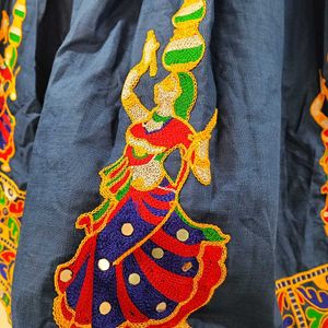 Navratri Blue Chaniya Choli