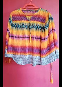 Peacock Design Top