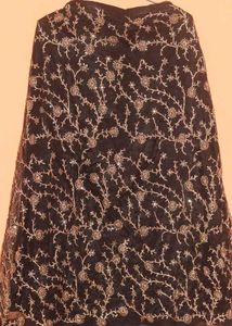Black Designer Lehenga