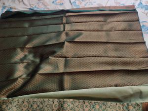 Unused Green Silk Saree