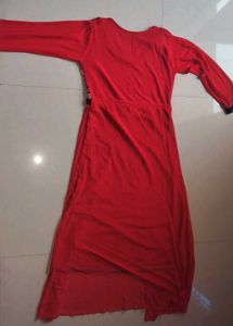 Stylish Red Party Wear Dress for Women