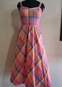 Vintage Plaid Sundress