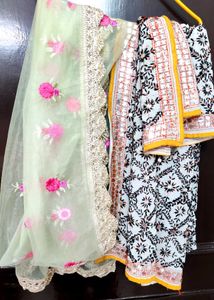 Embroidered Dupatta ✨💚🖤