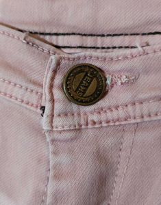 Denim Peach Strechable Jeans