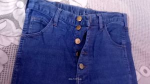 High Wasted Blue Jeans