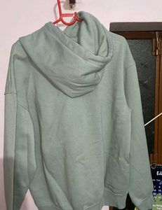 H&amp;M Oversized Sage Green Hoodie