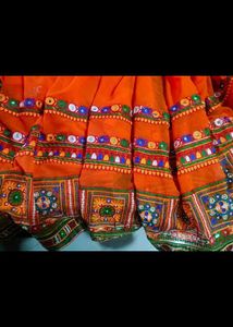 Orange Saree