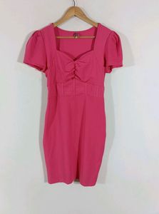 Chic Pink Mini Dress