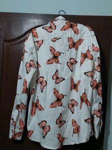 Women Shirt With Butterfly