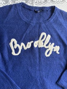 y2k aesthetic baggy Brooklyn Sweater