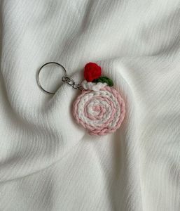 Cute Cake Keychain