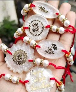 Resin Art Rakhi
