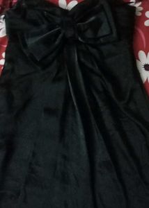 Black Strapless Dress