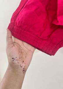 Elegant Pink Kurta Pant Set  (Best For L Size)