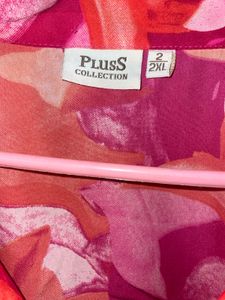 PlusS Floral Print Co-Ord Set