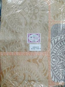 Pure Cotton Bed Sheet With Pillow Covers