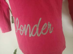 Pink &#39;Be Wild&#39; Long Sleeve Top