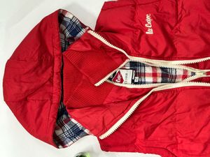 Lee Cooper Padded Hooded Vest