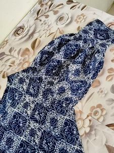 Blue Kurta.