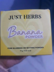 Just Herbs Banana Powder | Some Used | Original Pr