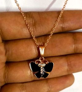 Butterfly Pendant Necklace
