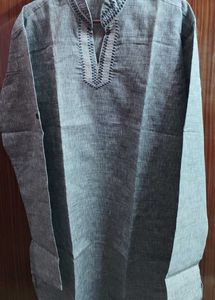 It is a grey Kurta.
