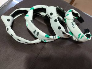 Combo Of 4 Boho Hair Bands ,Knotted Hairband Women