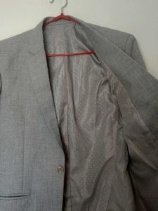 Gray Blazer - Classic Style