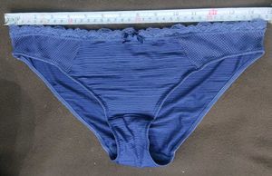 Blue Striped Panties 🔥