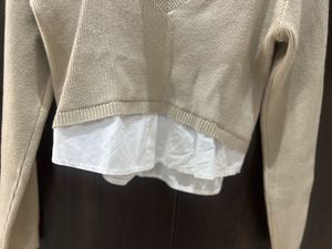 Korean Crop Sweater ❤️