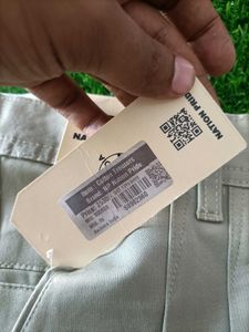Men&#39;s (Pista Green) 34 Chino pant for party wear