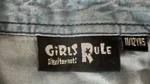 Sleeveless Denim Jacket ( 10-14 yr girls)