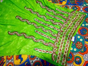 Heavy Green Lahanga Choli Set