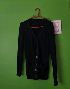 Elegant Black Cardigan