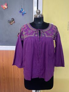 FUSION Embroidered Top Sale!! ✨