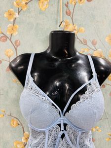 Bustier Mesh Bodysuit