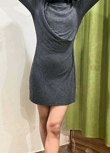 Grey Mini Dress 👗
