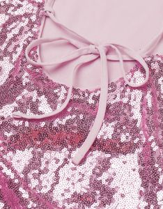 H&amp;M Pink Sequin Mini Dress