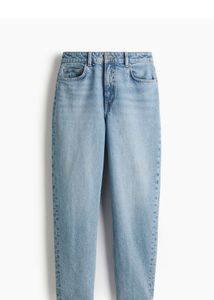 MOM SLIM FIT HIGH WAIST ANKLE JEANS