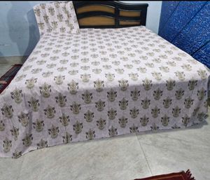 Pure Cotton Brand New Bed Sheet