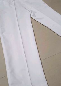 White Formal Pants